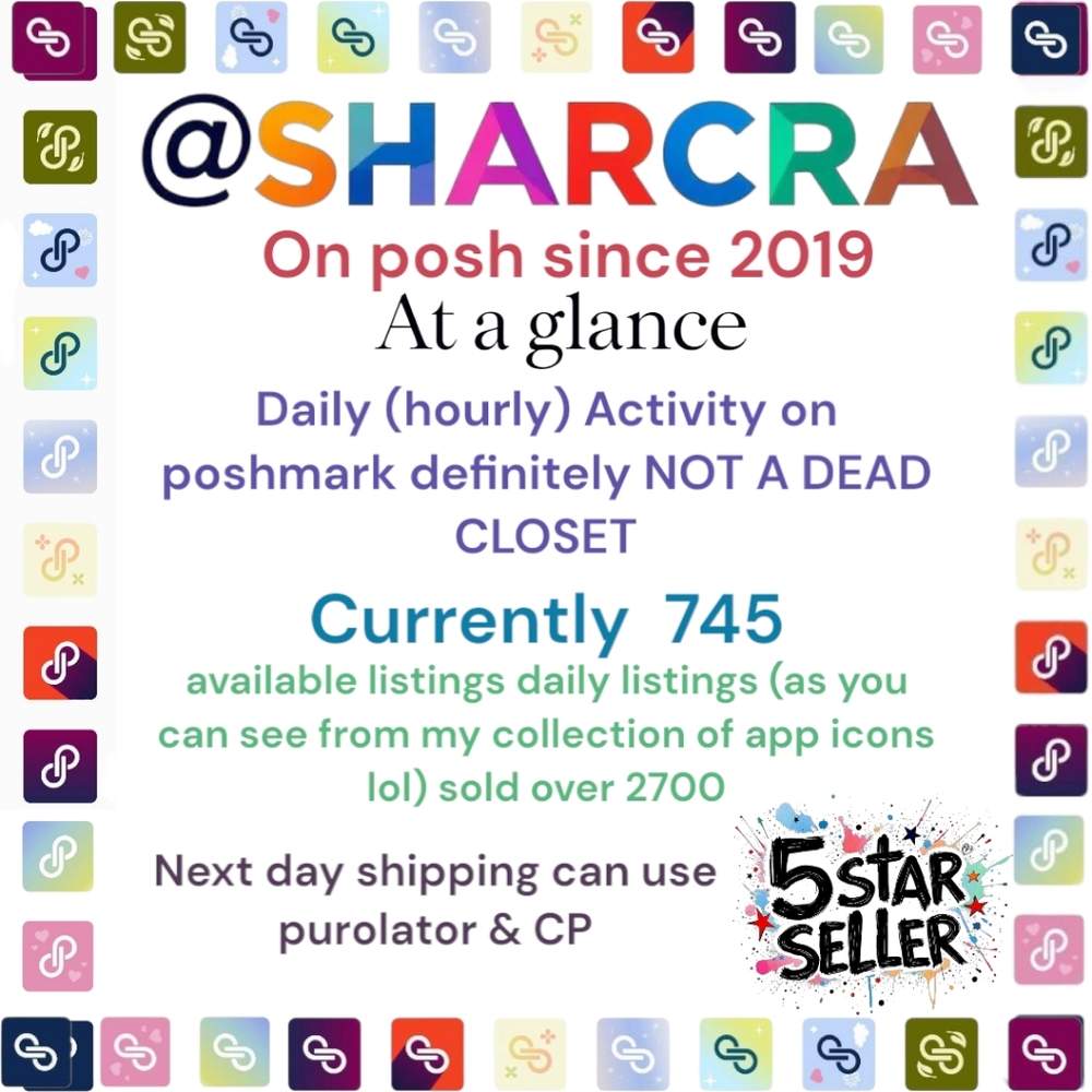 @sharcra Since 2019, Dedicated 5 Star Seller Fast Shipper Detail Listings